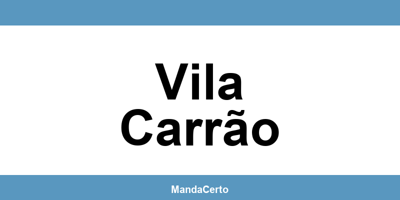 Telefone da agência dos Correios em Vila Carrão