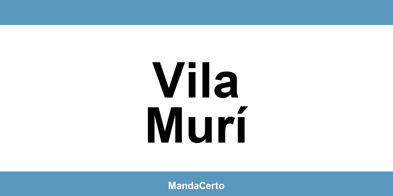 Telefone da agência dos Correios em Vila Murí