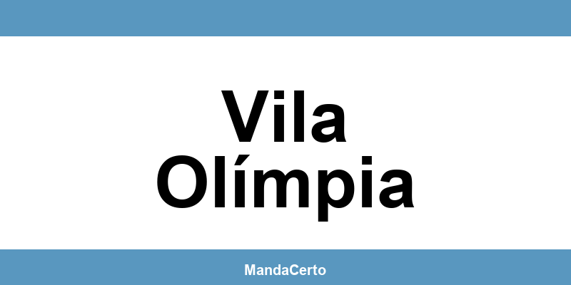 Telefone da agência dos Correios em Vila Olímpia