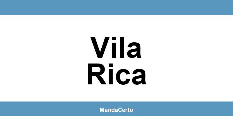 Telefone da agência dos Correios em Vila Rica