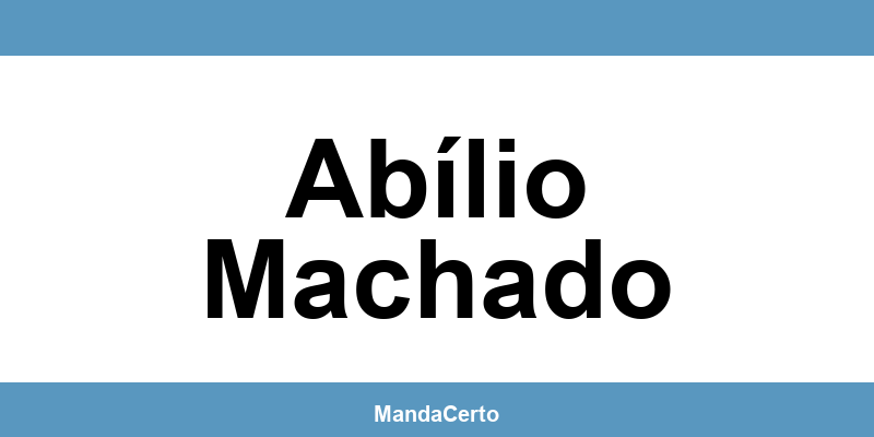 Telefone da agência dos Correios em Abílio Machado