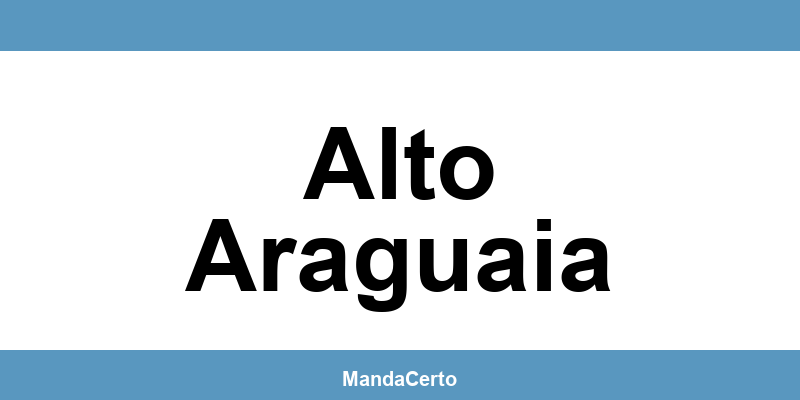 Telefone da agência dos Correios em Alto Araguaia