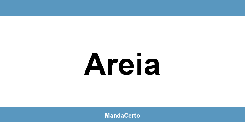 Telefone da agência dos Correios em Areia