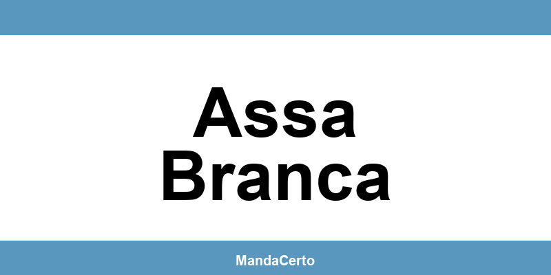 Telefone da agência dos Correios em Assa Branca