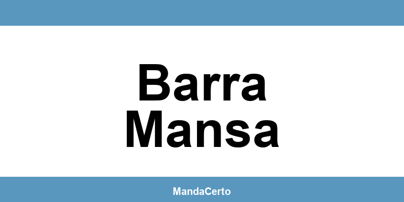 Telefone da agência dos Correios em Barra Mansa