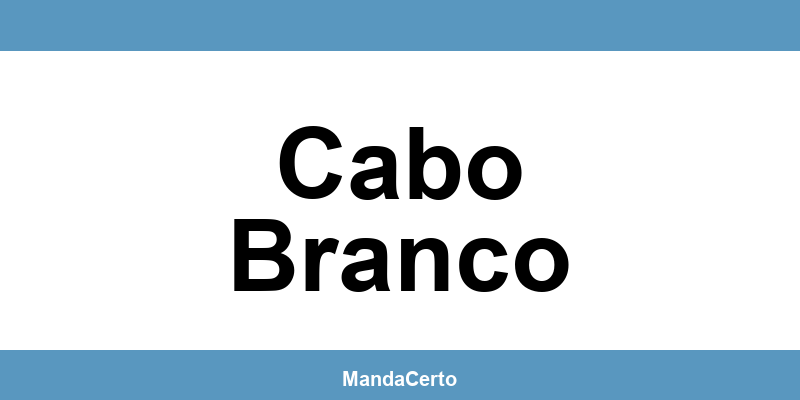Telefone da agência dos Correios em Cabo Branco