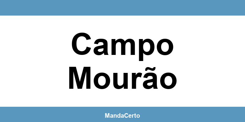 Telefone da agência dos Correios em Campo Mourão