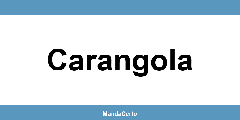 Telefone da agência dos Correios em Carangola