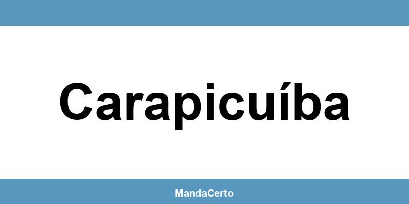 Telefone da agência dos Correios em Carapicuíba