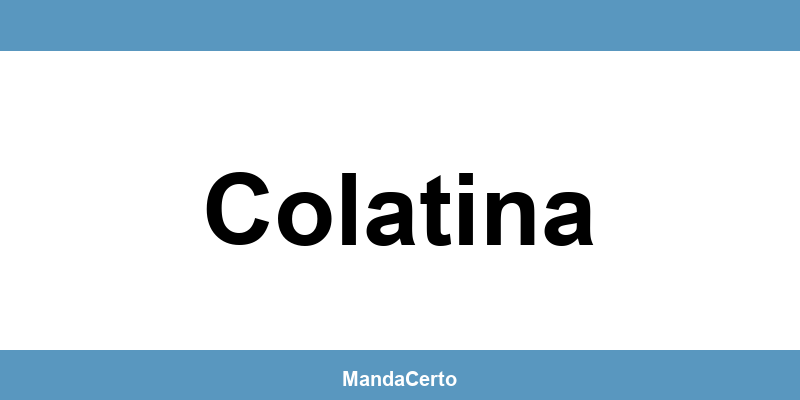 Telefone da agência dos Correios em Colatina