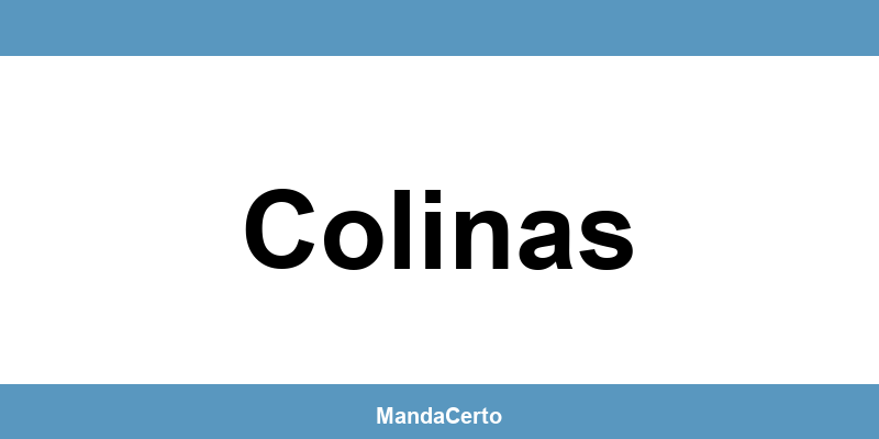 Telefone da agência dos Correios em Colinas