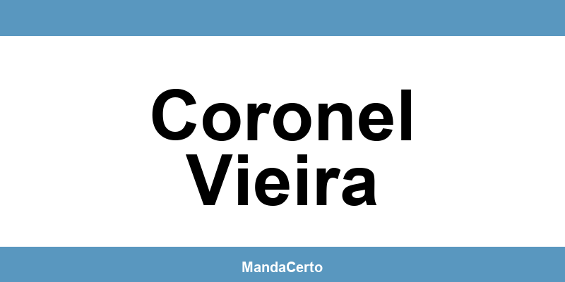 Telefone da agência dos Correios em Coronel Vieira