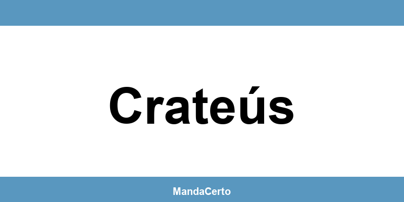 Telefone da agência dos Correios em Crateús