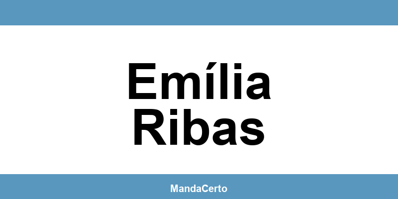 Telefone da agência dos Correios em Emília Ribas