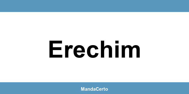 Telefone da agência dos Correios em Erechim