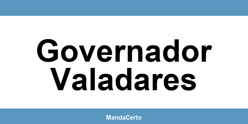Telefone da agência dos Correios em Governador Valadares