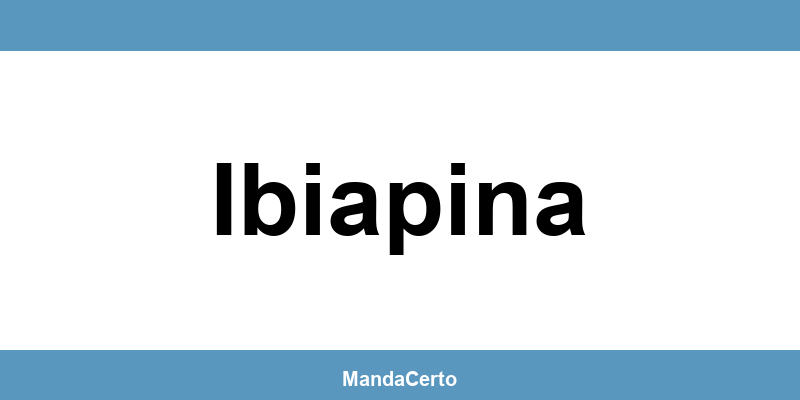 Telefone da agência dos Correios em Ibiapina