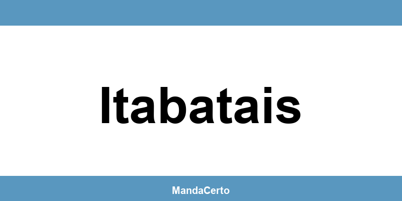 Telefone da agência dos Correios em Itabatais