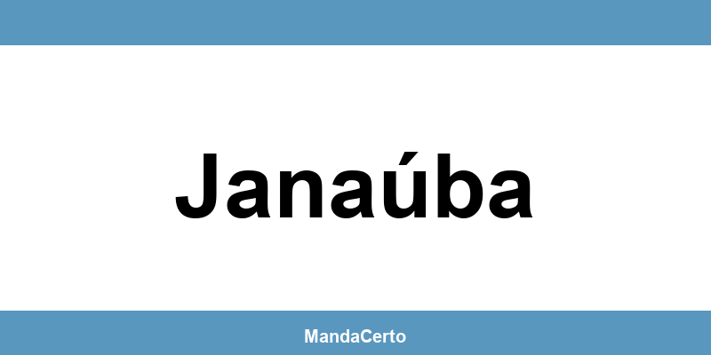 Telefone da agência dos Correios em Janaúba