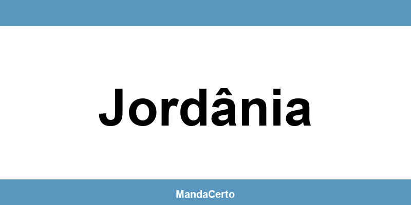 Telefone da agência dos Correios em Jordânia