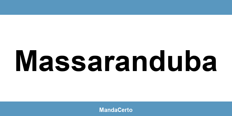 Telefone da agência dos Correios em Massaranduba