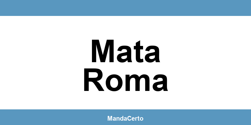 Telefone da agência dos Correios em Mata Roma