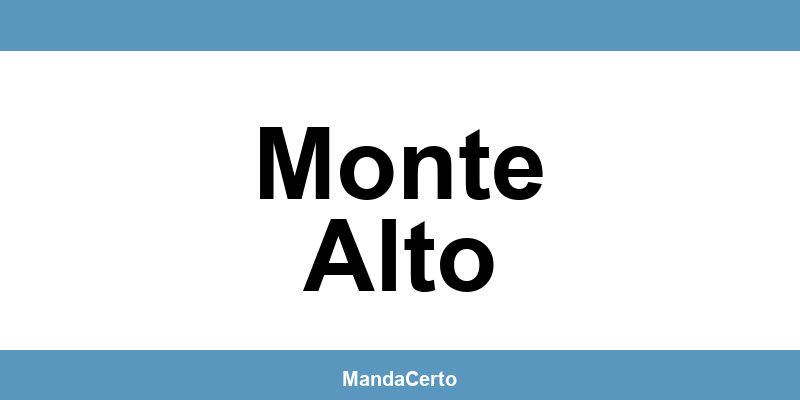 Telefone da agência dos Correios em Monte Alto