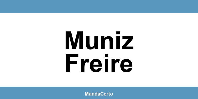 Telefone da agência dos Correios em Muniz Freire