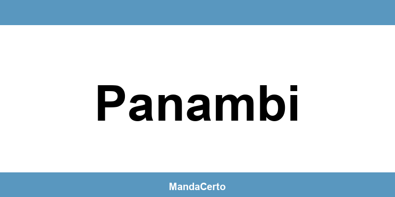 Telefone da agência dos Correios em Panambi