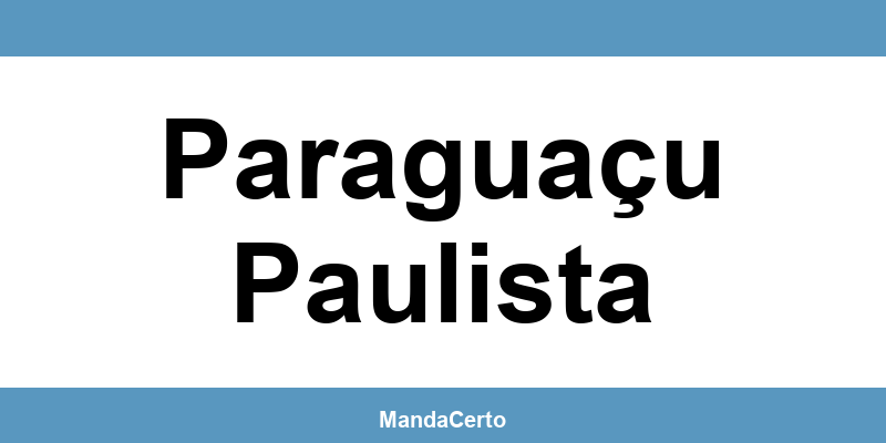 Telefone da agência dos Correios em Paraguaçu Paulista