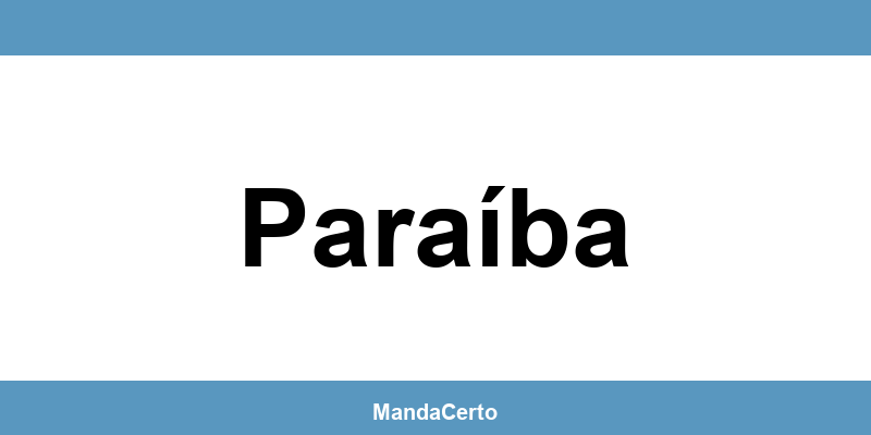 Telefone da agência dos Correios em Paraíba