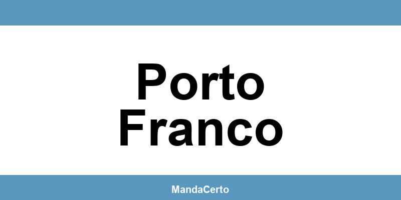 Telefone da agência dos Correios em Porto Franco