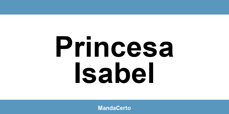 Telefone da agência dos Correios em Princesa Isabel