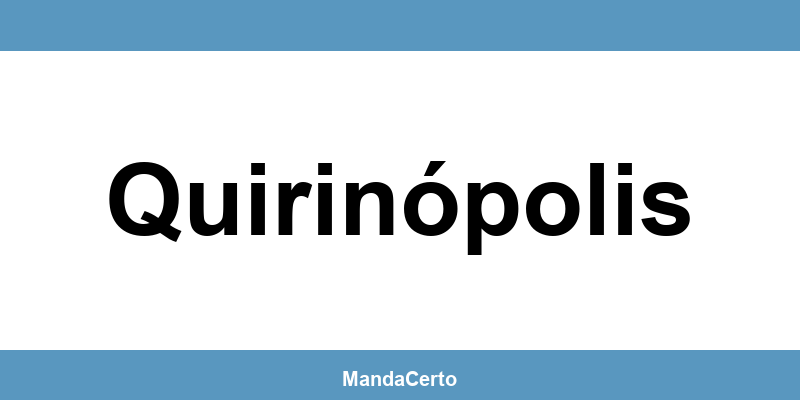 Telefone da agência dos Correios em Quirinópolis