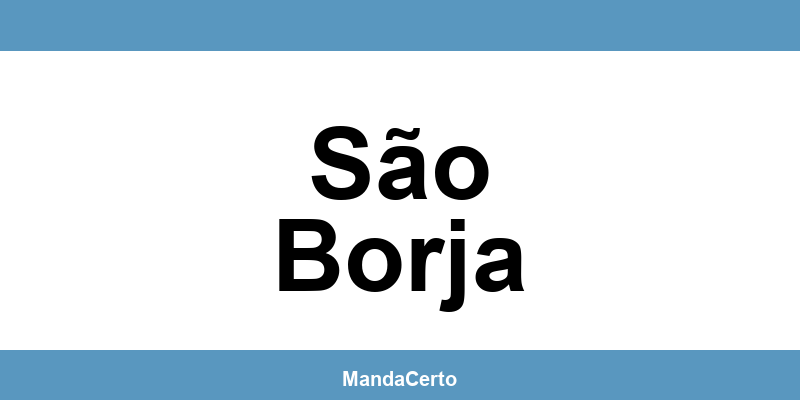 Telefone da agência dos Correios em São Borja
