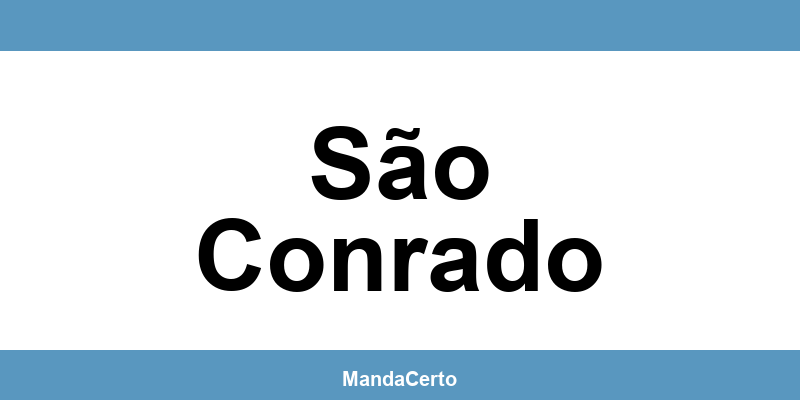Telefone da agência dos Correios em São Conrado