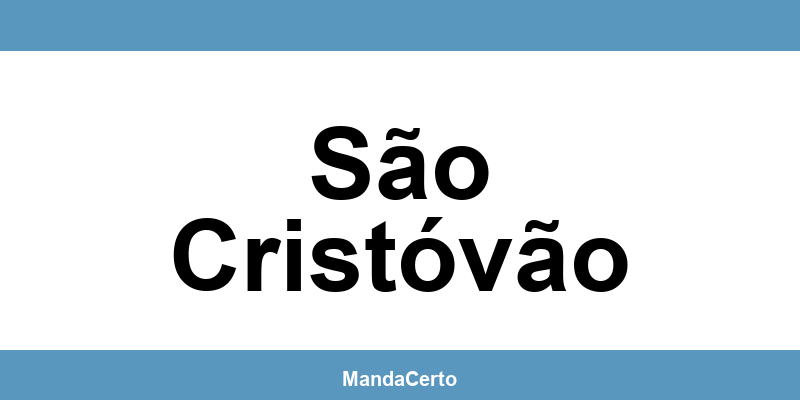Telefone da agência dos Correios em São Cristóvão