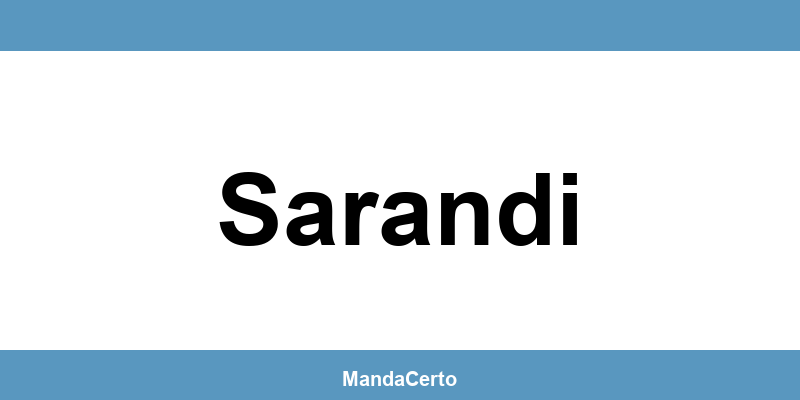 Telefone da agência dos Correios em Sarandi