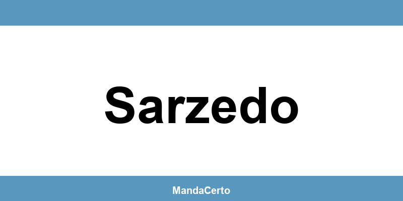 Telefone da agência dos Correios em Sarzedo