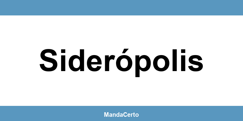 Telefone da agência dos Correios em Siderópolis