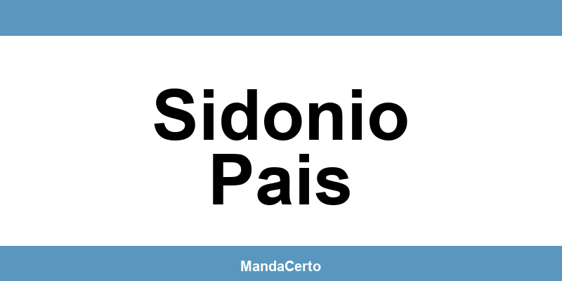 Telefone da agência dos Correios em Sidonio Pais