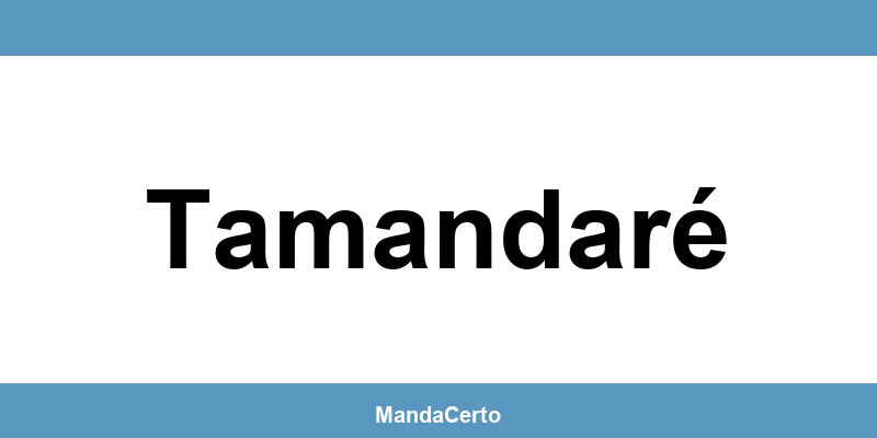 Telefone da agência dos Correios em Tamandaré