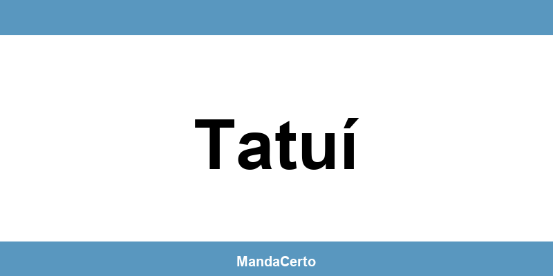 Telefone da agência dos Correios em Tatuí