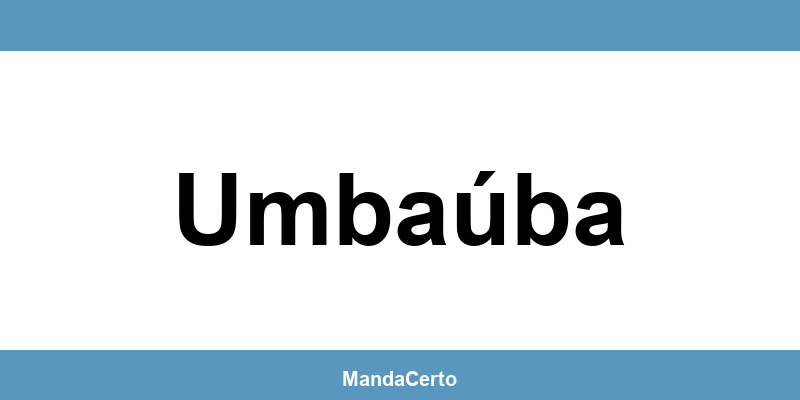 Telefone da agência dos Correios em Umbaúba