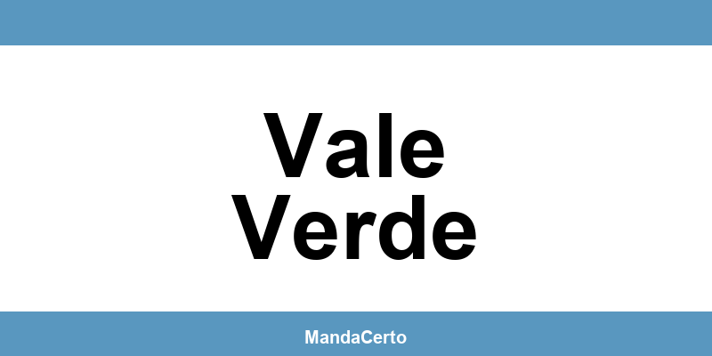 Telefone da agência dos Correios em Vale Verde
