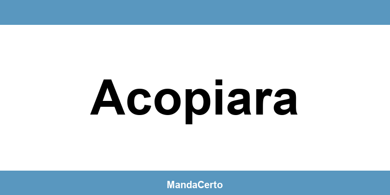 Telefone da agência dos Correios em Acopiara