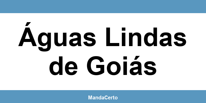 Telefone da agência dos Correios em Águas Lindas de Goiás