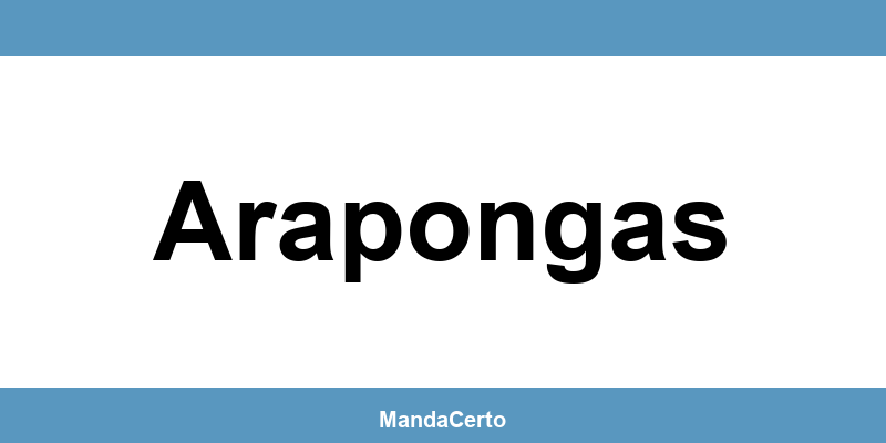 Telefone da agência dos Correios em Arapongas