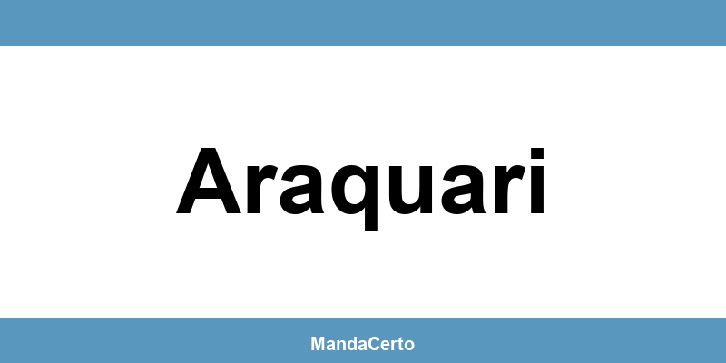 Telefone da agência dos Correios em Araquari