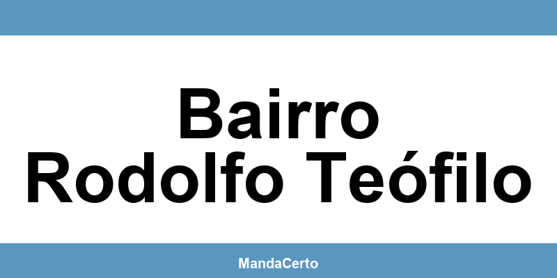 Telefone da agência dos Correios em Bairro Rodolfo Teófilo